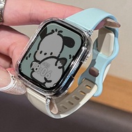 Dây đeo silicon Colorblock có vỏ rỗng cho Xiaomi Redmi Watch 5 Active / Redmi Watch 5 Lite / Redmi W