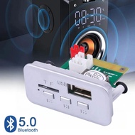12V Wireless Bluetooth 5.0 DIY MP3 WMA WAV Decoder Board Car Audio USB TF FM Radio Handsfree Module 