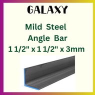 ANGLE BAR Mild Steel 1 1/2" x 1 1/2" x 3mm Thickness / Besi L Angle Bar / L Angle Tube
