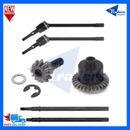 [TwoTraders] Rc Austar Injora SCX10 ii Copy Metal Axle CVD bevel Gear Dogbone Shaft Gear for 1:10 RC