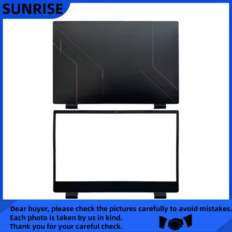 Am+ For Acer Nitro 5 AN515-46 AN515-58 N22c1 LCD Back Cover Front Bezel New