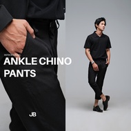 JB - Ankle Chino Pants Black - Men's Ankle Pants