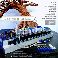 Driver Amp APEX H900 TEF 2U 35cm Input Balance | Double Layer ( Profesional Class H )