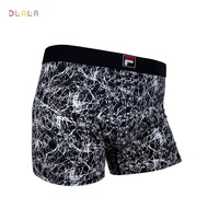 [FILA] Men Boxer Boxer Lelaki Dewasa Printed Cool Sense Quick-Drying Flat Pants M~2L FM 2058 Arrive 