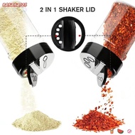 BANANA1Z6 Seasoning Jar, Portable Plastic Pepper Shaker, Simple Empty 100/160/250ML Condiment Storag