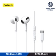 Baseus Encok C17 Headset Earphone Type-C Wired Handsfree with Mic