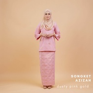 SONGKET AZIZAH (KURUNG KEDAH) - PASTEL