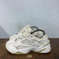Sepatu second ori nike m2k tekno white size 42