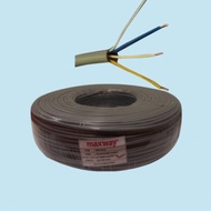 [READYSTOCK] MAXWAY 2 PAIRS x 0.63MM/10LBS PE/PVC HIGH SPEED TELEPHONE CABLE (250M) + FREE GIFT