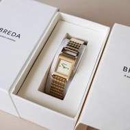 BREDA手錶 Revel系列 女生簡約復古優雅小方錶 精美時尚百搭石英錶 小眾小金錶女 歐美風防水女錶 手鐲手錶 方框手錶 小直徑手錶女 復古時尚精品錶 女生手錶 休閒腕錶