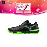 UNISEX WAVE ENFORCE COURT PADEL Tennis Shoes - Black Blue - 61GB243735