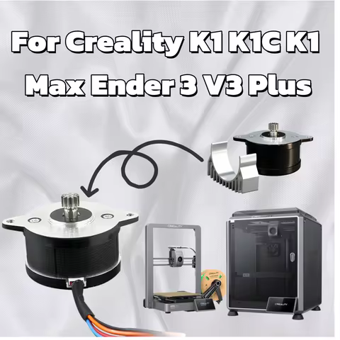 For Creality K1 K1C K1 Max Ender 3 V3 Plus Extruder Stepper Motor Heatsink 3D Printer Extrusion Mech