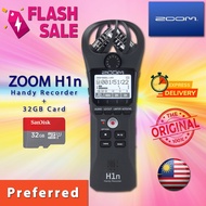 Zoom H1n H1 Handy Recorder ONLY Ship from Malaysia 100% Zoom Malaysia Warranty