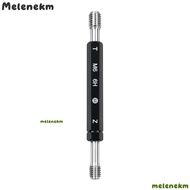 MELEN Thread Plug Gauge, 6H Tolerance Double Ends Measurement Hand Tool, Precision M6*1.0 Hex Handle