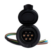 EVSE 16A 32A EV Socket 22KW Type 2 Female Plug Charging Station Female Socket Electric Cars Vehicle 