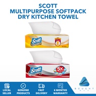 Scott Multipurpose Softpack Dry Kitchen Towel (85s x 1pack) Absorbent Durable Versatile Kitchen Paper Towels