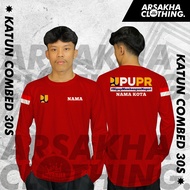 Kaos Lengan Panjang Pupr Gratis Nama Dan Kota Sigap Membangun Bangsa Terbaru V2 Baju Distro Katun Co