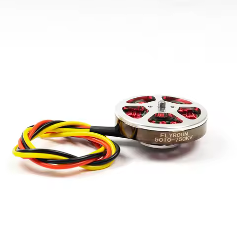Large load 5010 disc brushless motor 750 360 530KV multi axis aircraft overhead line crop protection