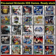 [Nintendo 3DS Ready Stock] Pokemon Mario Kart Zelda Monster Hunter Final Fantasy Pre Owned Used Game