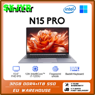 SKJYR Ninkear N15 Pro Intel 12th Core i7-1255U 15.6 นิ้ว 1920 * 1080 Fhd IPS 32Gb DDR4 + 1Tb SSD ลายนิ้วมือคีย์บอร์ดเรืองแสงโน๊ตบุ๊ค LHGJY
