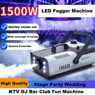 Mesin Fogger Kabut Asap Panggung Smoke Machine Stage Fog Machine with LED