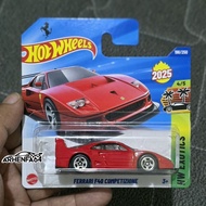 Hotwheels Ferrari F40 Competizione Short Card