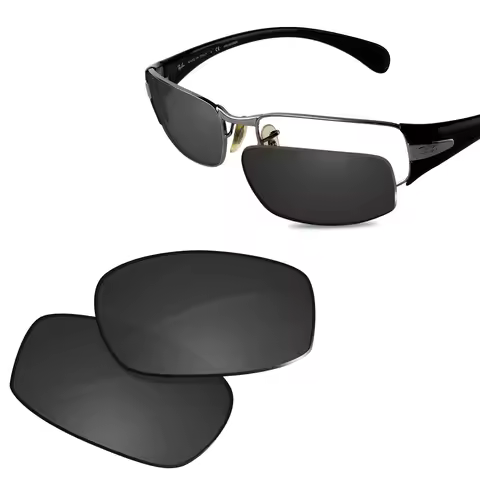 Glintbay New Performance Polarized Replacement Lenses for Ray-Ban RB3261-58 Sunglasses - Multiple Co