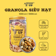 Granola Siêu Hạt Không Đường Ít Yến Mạch Ăn Kiêng Giảm Cân Eat Clean Tốt Cho Sức Khỏe - Spoon It Up