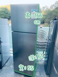 雪櫃 (雙門惠而浦 )WF2T254 100%正常 95%新 (可轉左門鉸/右門鉸) 166M高 貨到付款 Refrigerator 二手電器 清倉大減價 最新款 貨到付款 精選貨品 香港二手 洗衣機