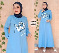 Gamis Zolaqu Combed Premium Motif Random