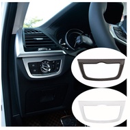 Car Interior Headlight Switch Decorative Frame Modified Interior Decorative Stickers For BMW X3 X4 i