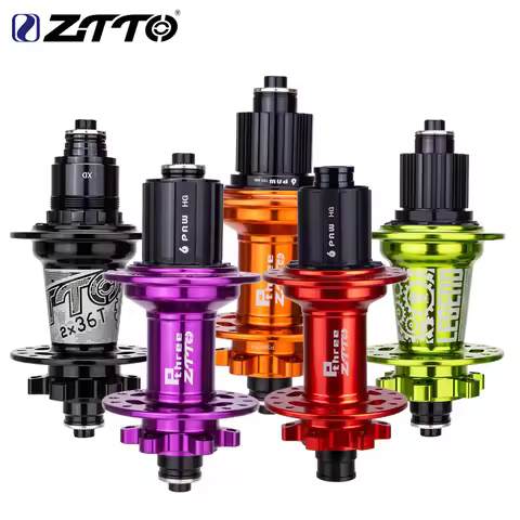 ZTTO MTB 32 Holes 6 Pawls Disc Brake Hub Rear Hub 6 Bolt Boost 12x148 12x142 Thru Axle 32H Maza 10x1