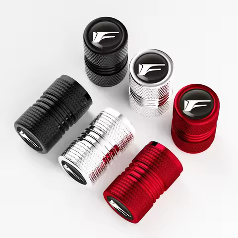 4Pcs/lot Car Tire Wheel Valve Caps Tyre Rim Stem Covers For FSPORT RX GS NX IS ES RX300 IS250 IS200