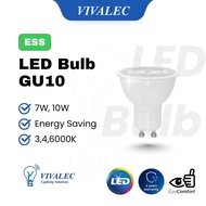 LED GU10 Bulb Mentol Spotlight Eyeball 7W/ 10W Spotlight VLS Vivalec 1 year warranty