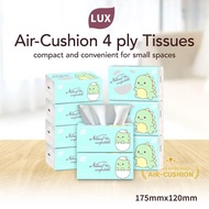 (10 PACKS) LUX DINO TISSUE DINOSAUR Tissues popi Air Cushion TISU pocket tissue toilet tissue kitche