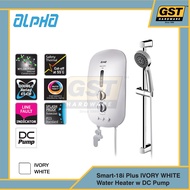Alpha Water Heater with Pump Smart-18i EZY-iHeater Shower Water Heater Pump Heater Shower with Pump