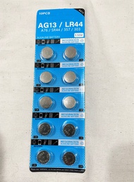 ถ่าน LR44 / A76 / AG13 1แผง 10เม็ด