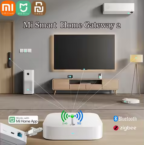 Original Xiaomi Mijia Smart Home Kits Gateway Alarm System Control Radio Yi Camers Mi Door Sensor Be