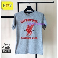 เสื้อลิเวอร์พูล Liverpool EST.1892 SCREEN T-SHIRT Liverpool Authentic Cotton Soft Texture ไม่สวมใส่ร