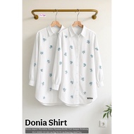 KEMEJA KATUN NO CANCEL• Donia Shirt• Oversized Cotton Shirt