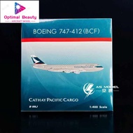 Phoenix 04544 1: 400 Cathay Pacific Airlines B747-412 (BCF) B-HKJ High-End Collection