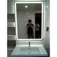 Aesthetic Mirror Bathroom Sink Wall Glass Aesthetic Mirror