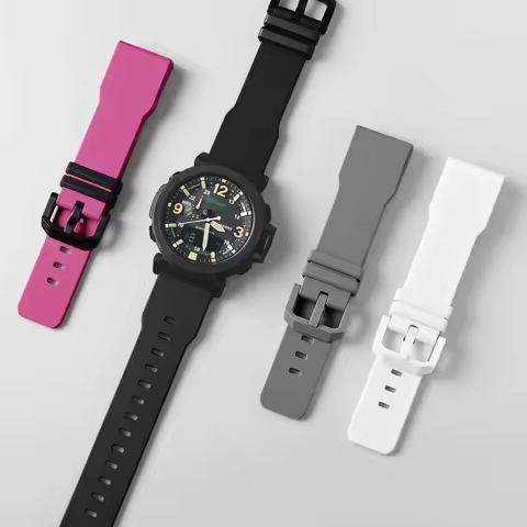 FOR Casio G-SHOCK GA-2300 Watch Strap 24mm Dopamine Silicone Resin Waterproof Sport Watch Band Repla