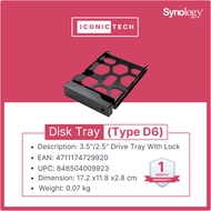 Brand New Original Synology Disk Tray (Type D6) for DS1513+ DS1813+ DS1821+ DS1621+ DS2422+ DS1515 D