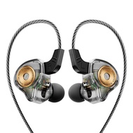 Preferred Boutique#QKZ AK6-Ultra Subwoofer Headset Monitor Headset Mobile Phone Wire Control with Wh