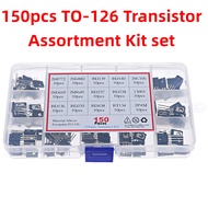 150pcs TO-126 Transistor Assortment Kit set B772 D882 BD139 BD140 C106 D669 B649 D237 D238 13003 BD1