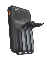 (มีCCC) Commy Powerbank P8 10000 mAh พาวเวอร์แบงค์มีสายในตัว ชาร์จพร้อมกันได้สูงสุด 4 อุปกรณ์ รับประ