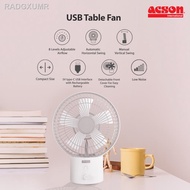 【New stock】₪Acson USB Table Fan - 1 year warranty / Rechargeable / Low noise / Portable / Compact size