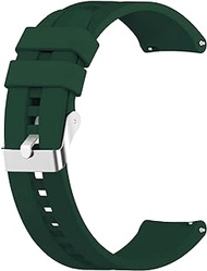 ONE ECHELON Quick Release Smart Watch Band Compatible With Seiko SSB359  Rugged Silicone Replacement Strap