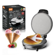 1200W Electric Crispy Egg Roll Maker Waffle Ice Cream Cone Machine Household Breakfast Sandwich Iron